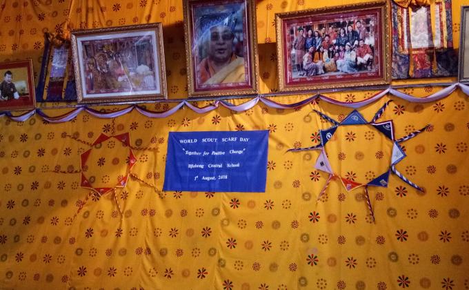 Inspring youth by observing International Scarf Day