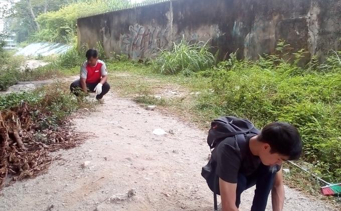 SW Voluntary Service Project: WalkSide By Rovs Project "Rising Together To Save Our Environment" Update 12 (Site Cleaning)