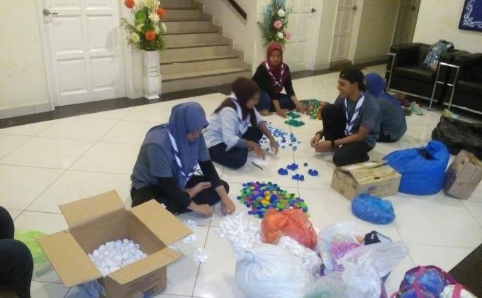 SW Voluntary Service Project: WalkSide By Rovs Project "Rising Together To Save Our Environment" Update 13 (Bottle Caps Calculation)