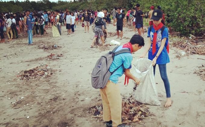 Coastal Clean up&Mangrove Tree Planting