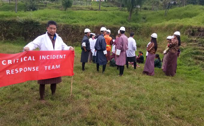 Mok dril for Earthquake disaster