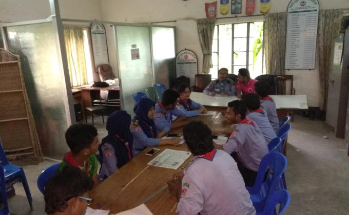 রোভার ক্রু-ইন কাউন্সিল মিটিং