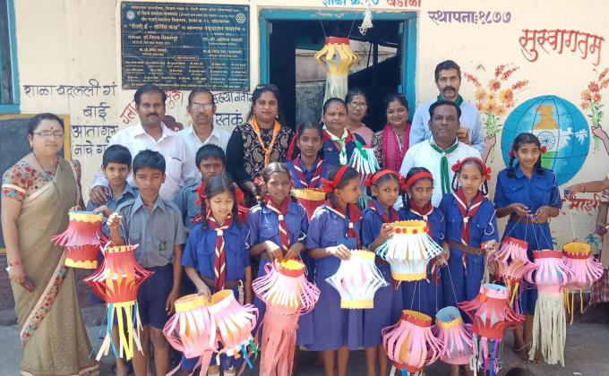 Fellowship Day celebration - Making skylanterns workshop