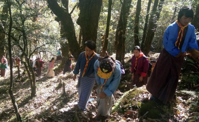 Spiritual Hike for Scouts