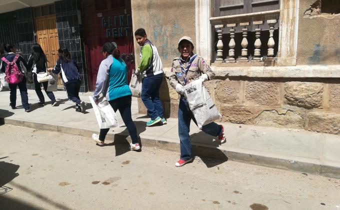 " Plooging Ruta de Limpieza por la vida"