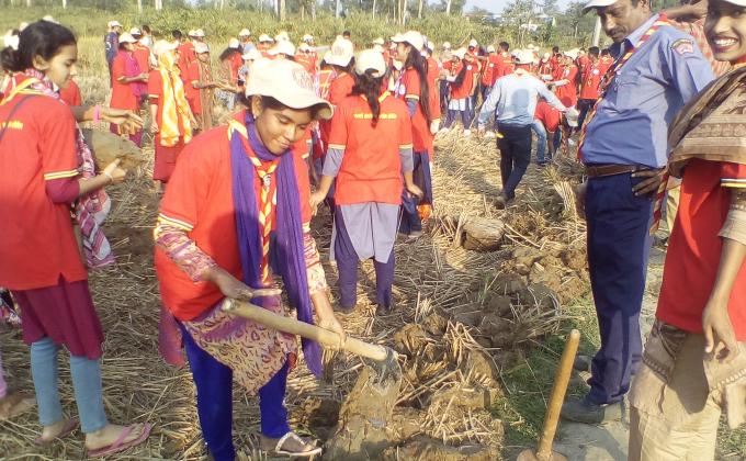 শতবর্ষ রোভার মুট ২০১৮(সমাজসেবা)