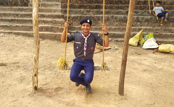 Scout guide camp at Ullala.