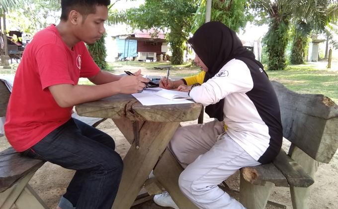 (Misa Island Goat Project: Update 13) Pemasangan Atap, Pembinaan Tangga & Mesyuarat