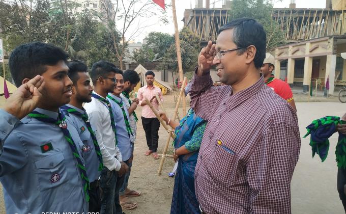 ঢাকা উদ্দান মহাবিদ্যালয়বার্ষিক দীক্ষা ক্যাম্প
