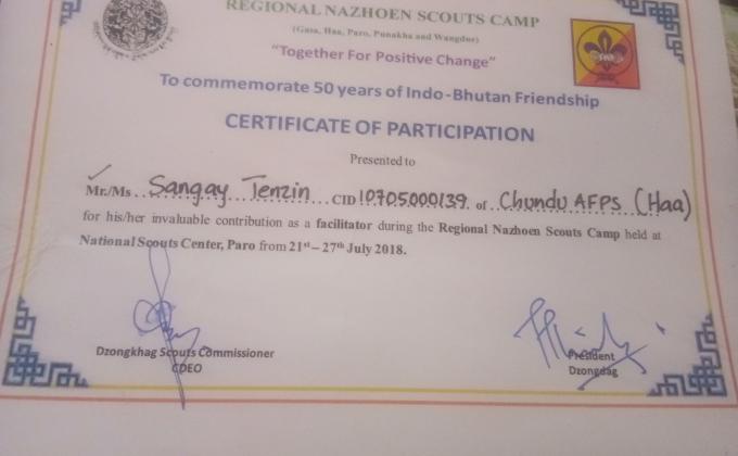 Regional Nazheon Scouts Camp 