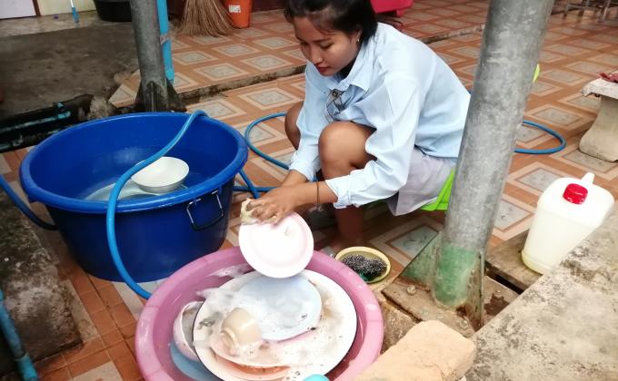 ล้างจาน