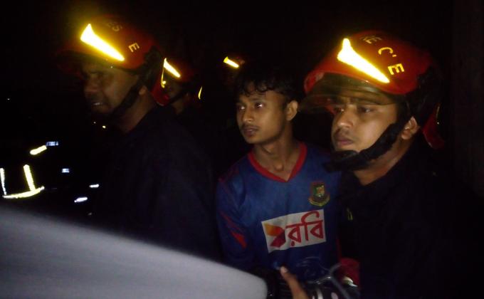 ভাষানটেক জাহাঙ্গীর বস্তি অগ্নিকাণ্ড-২০১৯