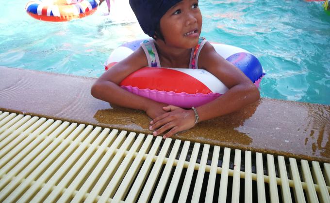 กิจกรรม​อาสาไปช่วยดูแลเด็ก​ โรงเรียนบ้านโนนสำราญ