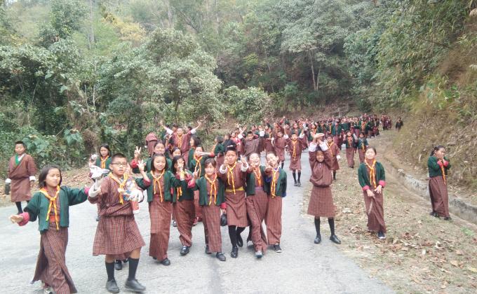 Cleaning campaign cum Investiture ceremony 