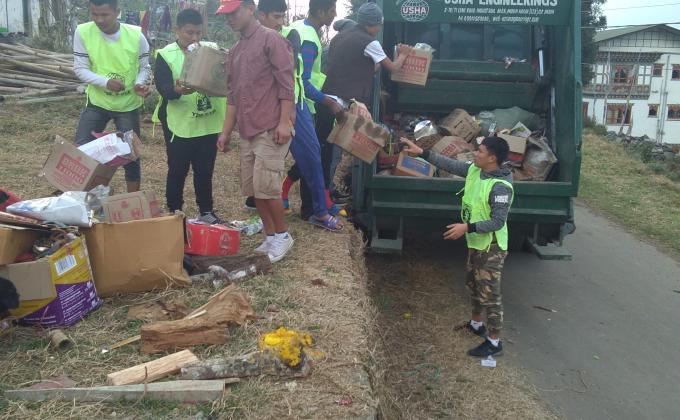 Youth voluntary work