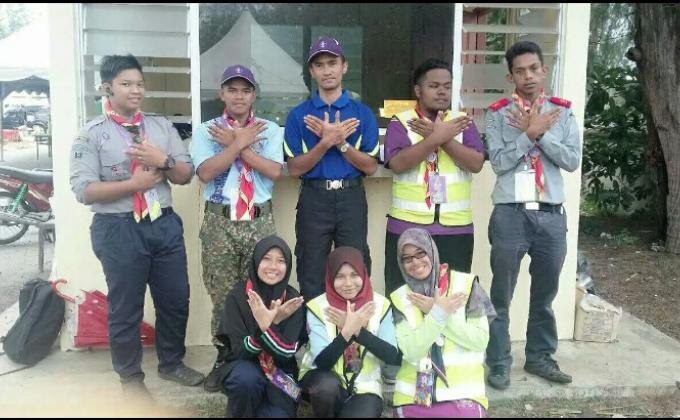 Salam rindu dari kami untuk jambori asian kali ke-5