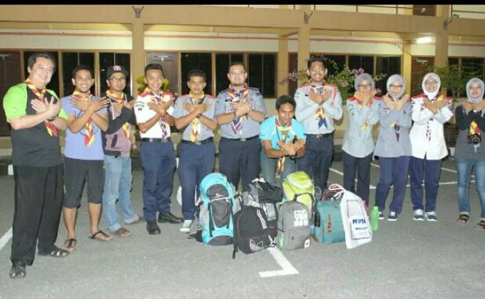 Kembara solidariti keretapi pengakap kelana