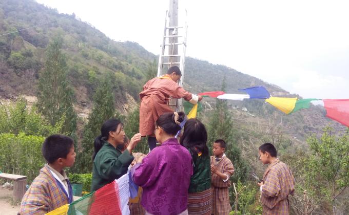 Hoisting of lungdar