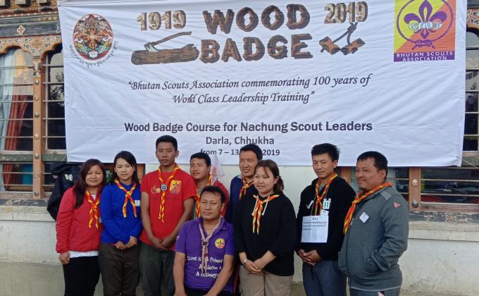 Resourced wood badge for region II