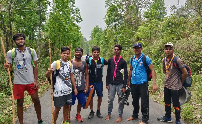 one day forest tracking camp....