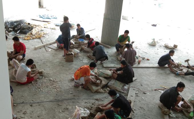 volunteer work.
