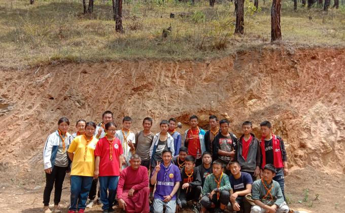 Retaining Wall at Ganesh Ney 