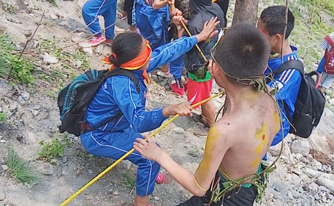 Adventure hike to Taklai River