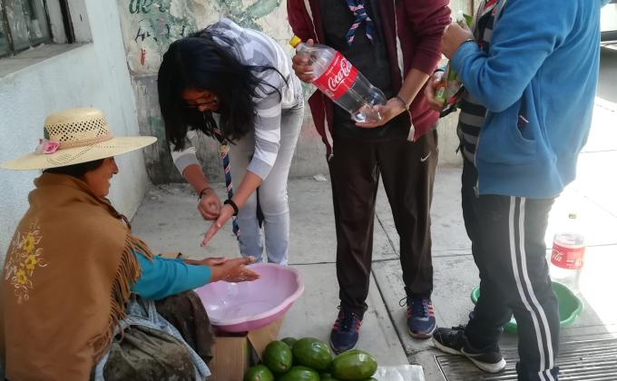 "Día de la Buena Acción",Enseñando Lavado de Manos