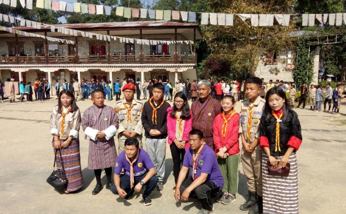 National 2nd King`s Camp at Tsirang.