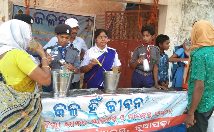 Day 8 of JAL SEBA KENDRA SERVICE CAMP (Cold water and soft drink distribution program)
