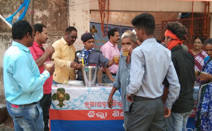 Day 8 of JAL SEBA KENDRA SERVICE CAMP (Cold water and soft drink distribution program)