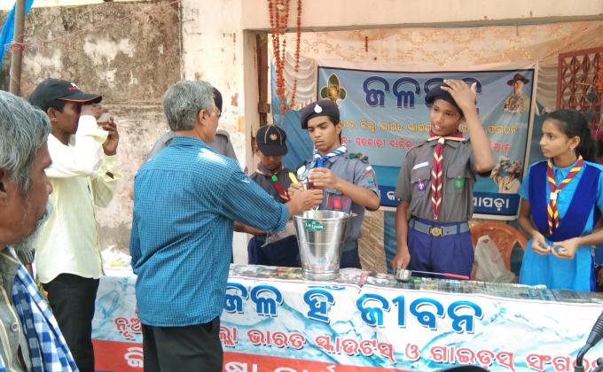 Day 9 of JAL SEBA KENDRA SERVICE CAMP (Cold water and soft drink distribution program)