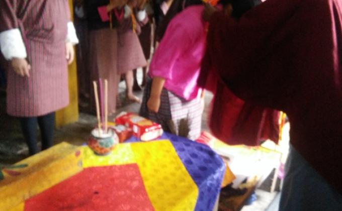 Scout Investiture ceremony