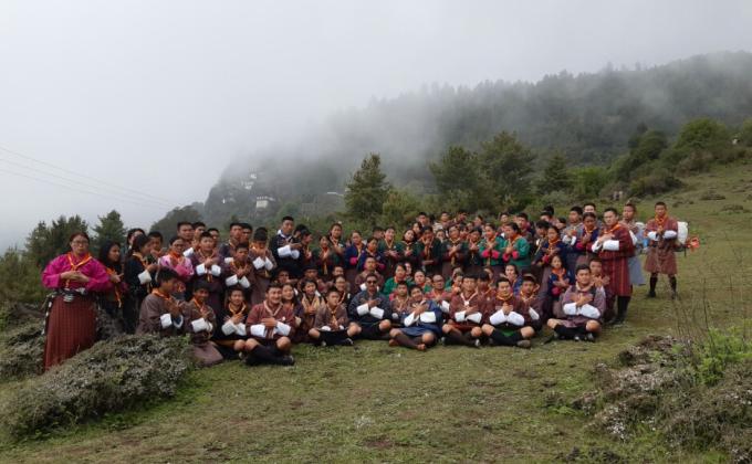 Spiritual Retreat for Scouts of Trongsa District