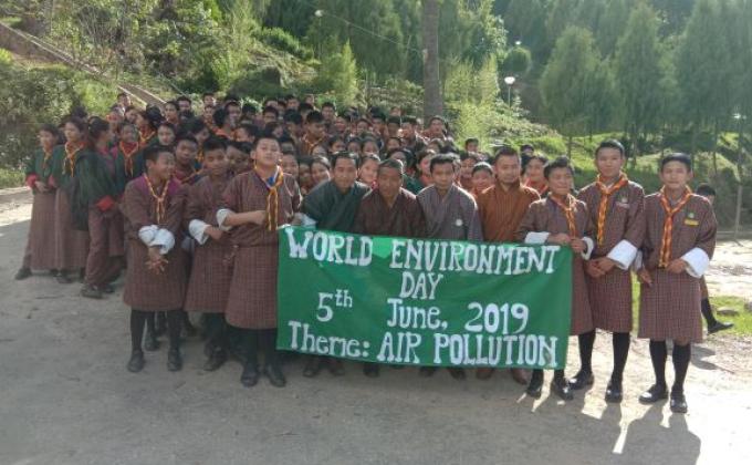 Cleaning Campaign organised by Jampeling CS 