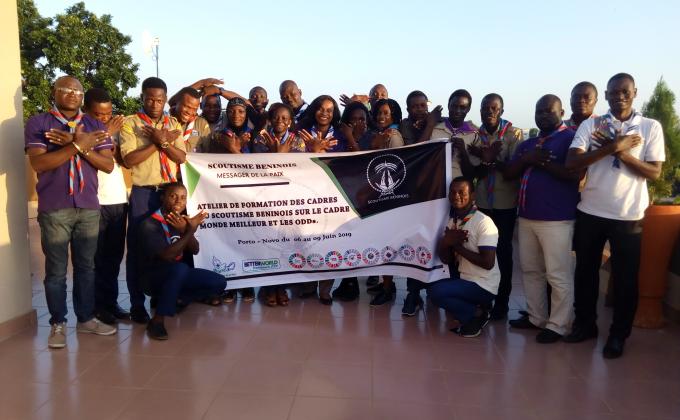 Formation des cadres du Scoutisme Béninois sur le cadre monde meilleur et les ODDs.