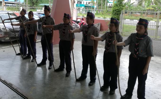 Kem ujian dan penilaian rambu pengakap muda peringkat daerah sibu Siri 1/ 2019
