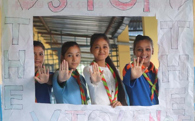 Stop The Violence session and activities