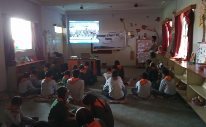 MOP class to Kadambari scout troop