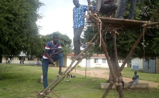 Ropework the foundation of creativity in young people in scouting