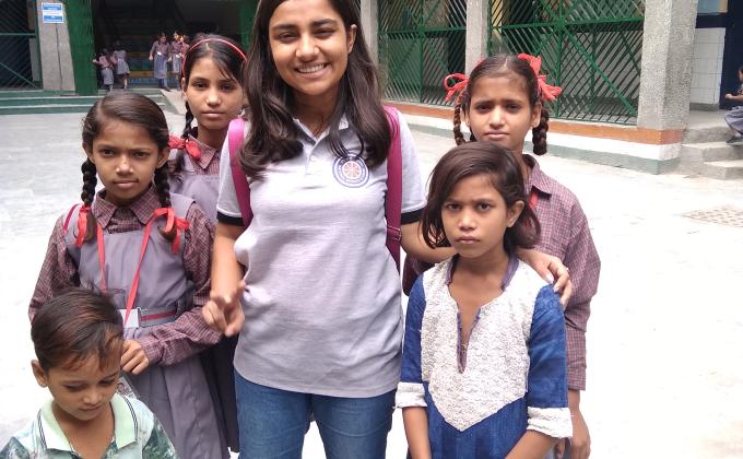 take a initiative to get the deprived from education into the school