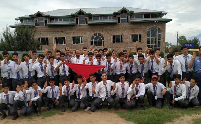 Two days Pravesh training programme and celebration of International Scarf Day at Budgam, Jammu & Kashmir