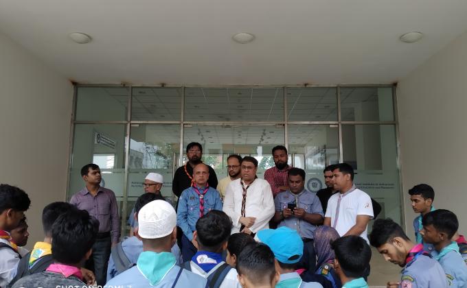 Hreald Open Scout Group পরিস্কার পরিচ্ছন্ন  