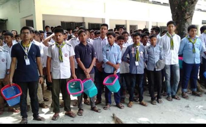 Preventing Dengue for Good Health And Well Being by cleaning environment.
