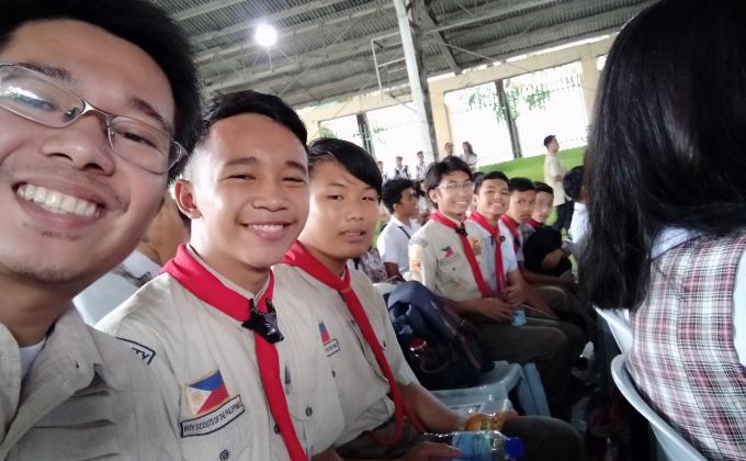 Community service at pampang 