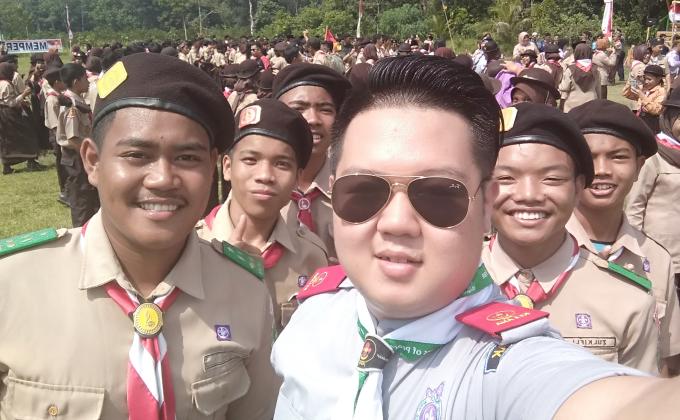 A Day with Pramuka Indonesia