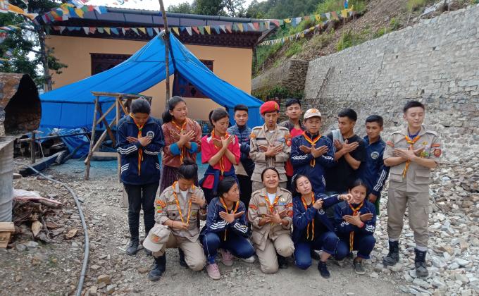 Voluntary service at Throema Lhakhang 