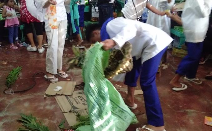 CLEAN UP by Indigenous Volunteers