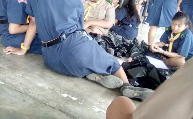 กิจกรรมประดิษฐ์ชุดริไซเคิล