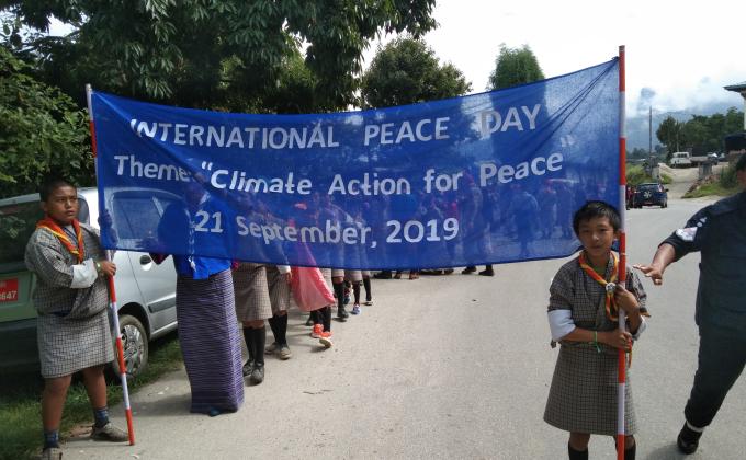 Celebration of International Peace Day
